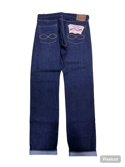 Jean Engineering Denim Pants
