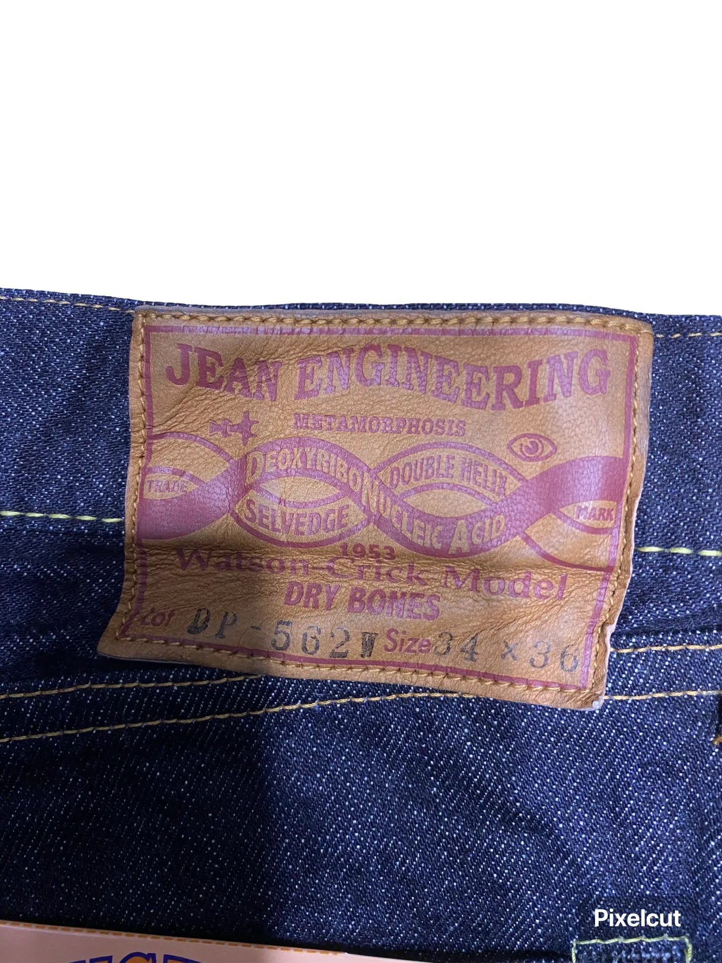Jean Engineering Denim Pants