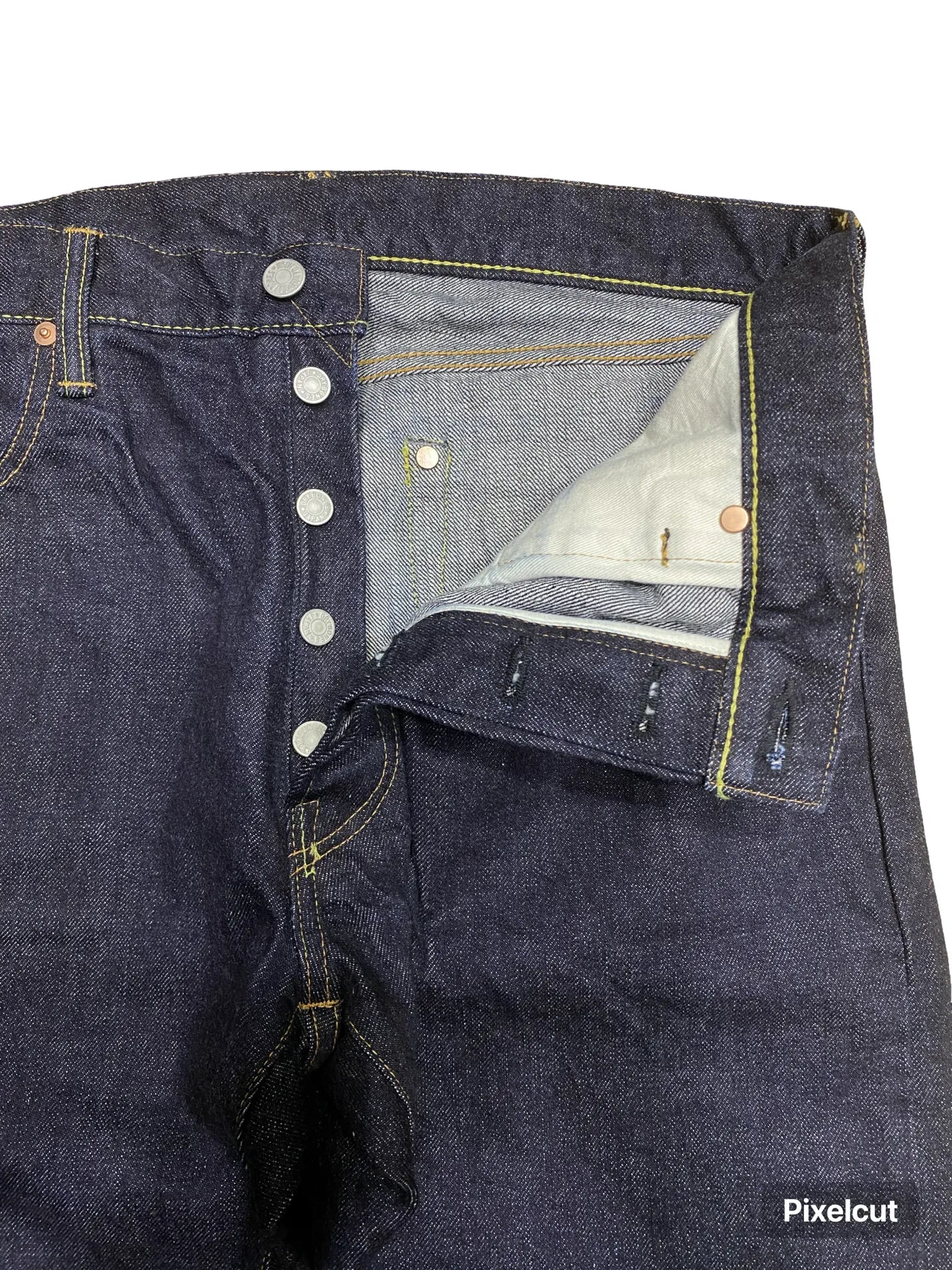 Jean Engineering Denim Pants