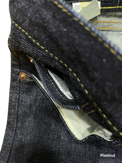 Jean Engineering Denim Pants